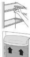 CORBERO CF1PH855X - Colocación de los balcones de las puertas - 1
