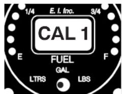 1/4 E. I. Inc. 3/4 CAL 1 E FUEL GAL LTRS LBS