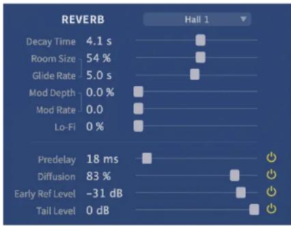 EVENTIDE UltraReverb - Reverb Controls - 1