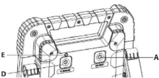 BRENNENSTUHL TORAN 5051 MB - РУЧНОЕ ВКЛЮЧЕНИЕ/ВЫКЛЮЧЕНИЕ ИЗЛУЧАТЕЛЯ - 1