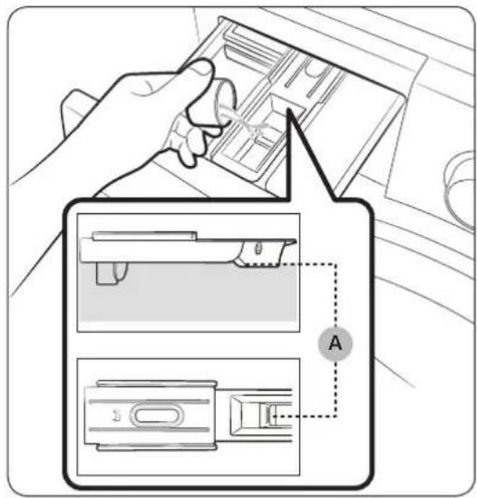 SAMSUNG WW80K5413WW1FH - To apply washing agents to the detergent drawer - 2
