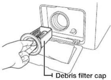 SAMSUNG J120VWWU - CLEANING THE DEBRIS FILTER - 4