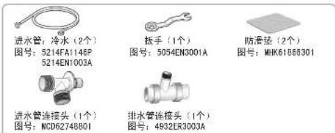 LG WD-S80467D - 洗衣机部件名称及产品特点 - 2