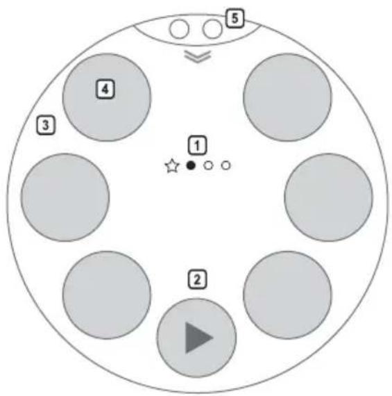 LG WSS1207WHTN - Control Panel - 1