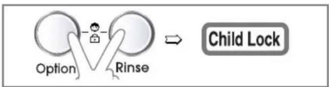 LG WD-12276RD - Child lock Rinse - 3