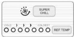 LG GR-S404RQHJ - CONTROLS FOR REFRIGERATOR COMPARTMENT - 1