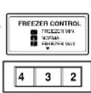 LG GR-M602YQF - CONTROLS FOR FREEZER COMPARTMENT - 2