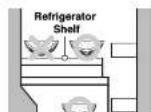 LG GR-M602YQF - REFRIGERATOR COMPARTMENT - 1