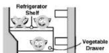 LG GR-522Q - REFRIGERATOR COMPARTMENT - 1