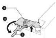 LG LS312VBVLN - Removing the Freezer Door - 4