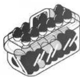 LG GR-P257BBB - Egg box - 2