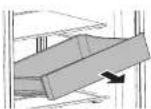 LG A381BE - 取出 / 装回零食抽屉 - 2