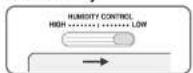 LG GR-H2273KTG - Humidity control in the vegetable compartment - 2