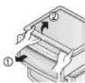 LG GR-P2073TVJ - Vegetable compartment cover - 1