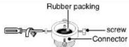 LG WT-R1171TPS - connecting Water Supply Hose - 1