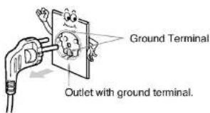 LG WF-S5605PHZ - Grounding Method with Ground insert space Terminal - 1