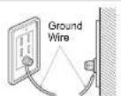 LG T8007TEFT01 - Using Ground Wire - 1
