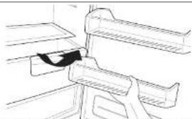LG GR-F401MSNU - How to separate the vegetable drawer - 1