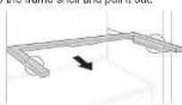 LG GR-B589BQCZ - Removing the Folding Shelf - 3