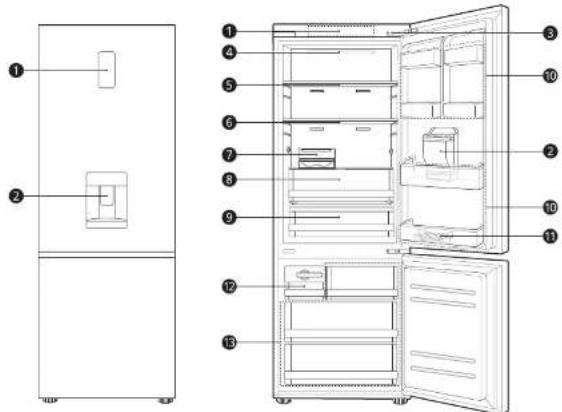 LG GR-B589BQCZ - OPERATION - 1
