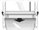 LG GR-B589BQCZ - Removing the Vegetable Drawer - 1