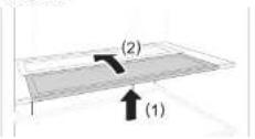 LG GR-B589BQCZ - Folding Shelf\* - 1