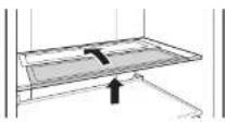LG GR-B479NLJZ - Using Folding Shelf - 1
