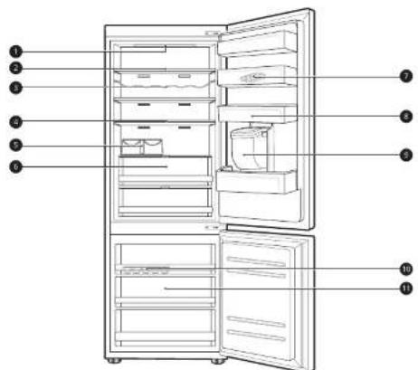 LG GR-B479NLJZ - Interior - 1