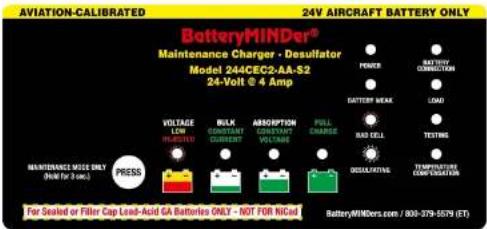 BatteryMINDer 244CEC2-AA-S3 - Charging Stages - 4