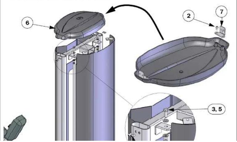 True FS52A - STEP 10: INSTALL THE REAR SHROUD - 1