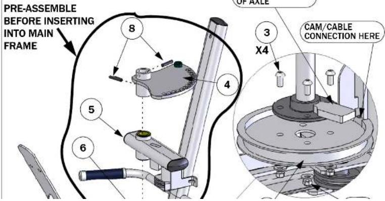 True FS52A - STEP 2: ASSEMBLE THE ADJUSTMENT PLATE - 1