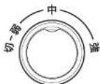 HAIER JR-25A - 冷蔵室温度調節ダイヤル(下) - 1