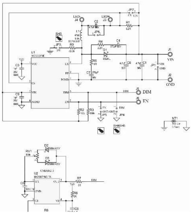 Microchip MIC3201 - A.2 BOARD - SCHEMATIC - 1