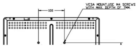 ELO 1746L - VESA Mount on Your Touchmonitor - 1