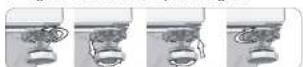 BEKO WTE7522XWW - Adjusting the feet - 2