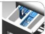 BEKO WSTE7512BWW - If the product is equipped with a liquid detergent part: - 2
