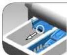BEKO WSTE7512BWW - If the product is equipped with a liquid detergent part: - 1