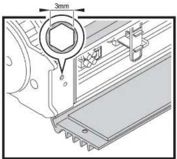 MARTIN Cyclo Directional IP65 - Adjusting the support arm angle - 1