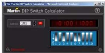 MARTIN Cyclo Directional IP65 - Configuring for DMX operation - 2
