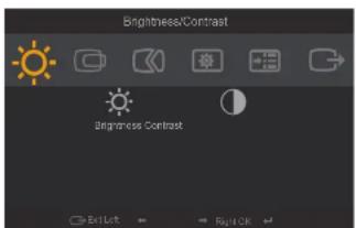 LENOVO LI1962 - Using the On-Screen Display (OSD) controls - 1