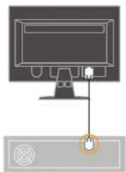 LENOVO LS2013 - Connecting and turning on your monitor - 3