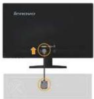 LENOVO LI2342 - Connecting and turning on your monitor - 7