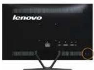 LENOVO LI2721s - Cable lock slot - 1