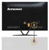 LENOVO LI2721s - Connecting and turning on your monitor - 5