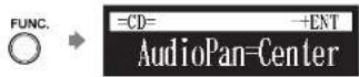 YAMAHA DC3XE3 - Adjusting the L/R Balance of Audio - 3