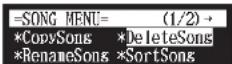 YAMAHA DC3XE3 - Deleting Songs - 3