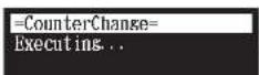 YAMAHA DC3XE3 - Press [+/YES] to change, [-/NO] to cancel. - 1