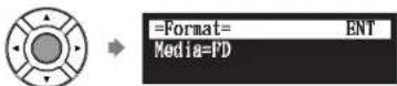 YAMAHA DC3XE3 - Formatting the Floppy Disk (Optional) - 3