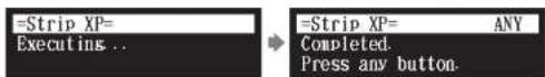 YAMAHA DC5XE3 - Press [+/YES] to change, [-/NO] to cancel. - 8