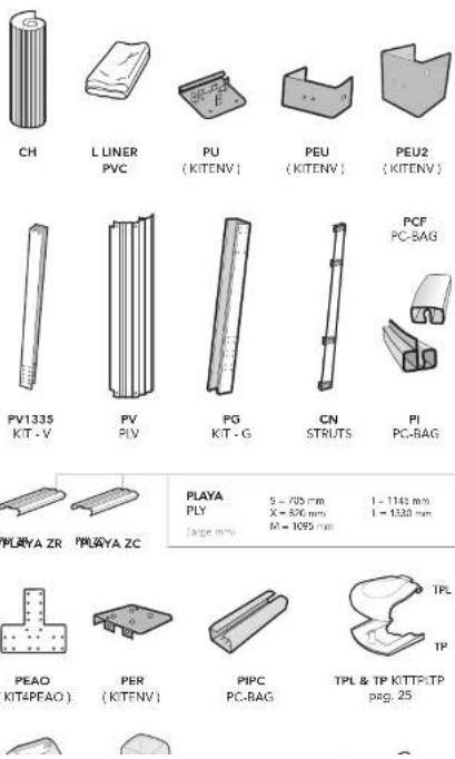 GRE KITPROV7388N - Components. - 4